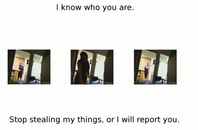 Работник снял клип о том, как в офисе воруют его яблоки. Видео