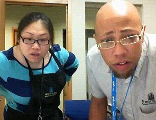 Работник снял клип о том, как в офисе воруют его яблоки. Видео