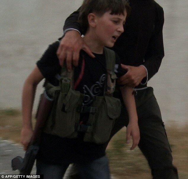 У лавах сирійської вільної армії багато дітей