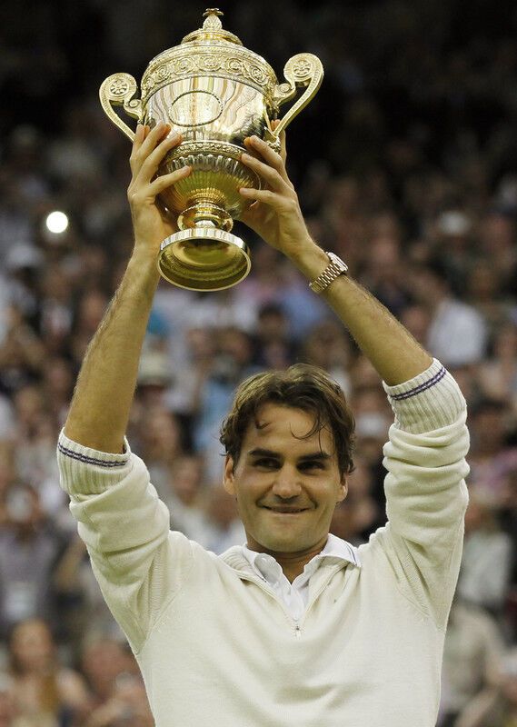 Федерер в седьмой раз выиграл "Уимблдон"