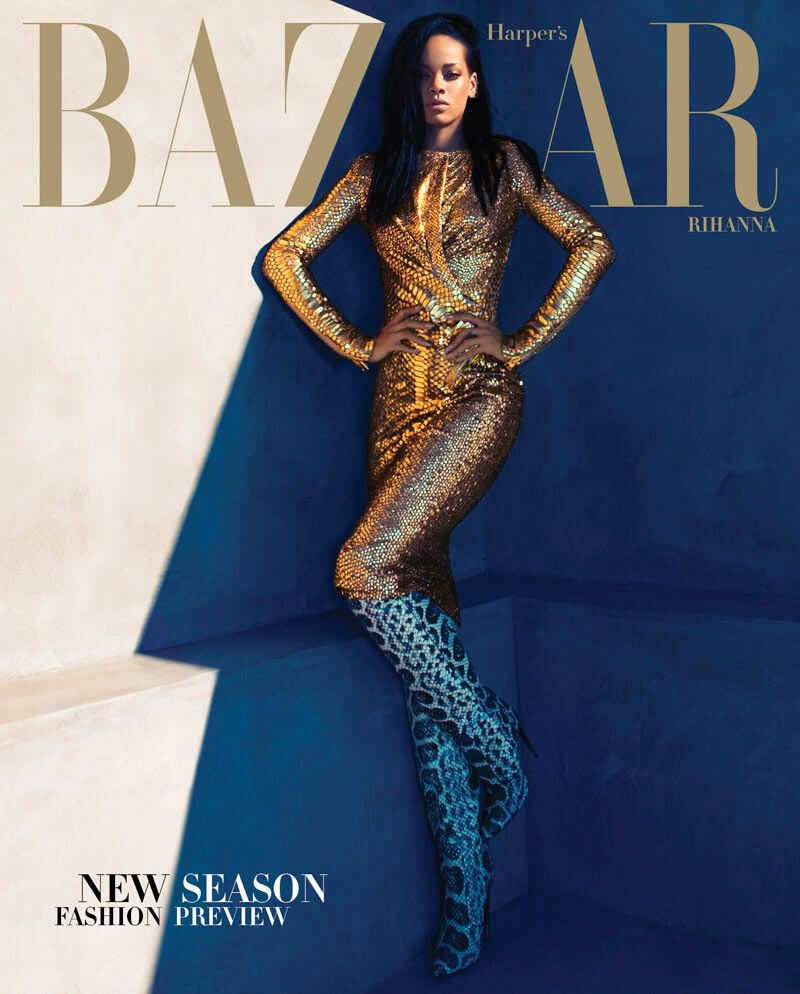 Рианна стала героиней Harper's Bazaar. Фото