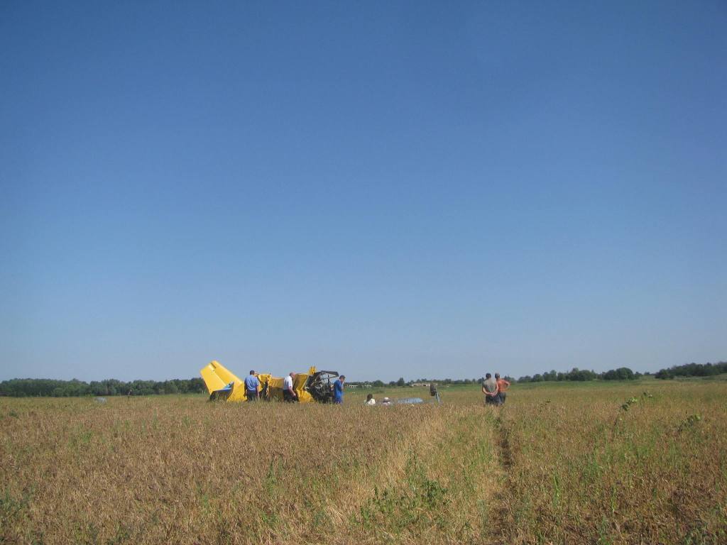 Падіння літака на Чернігівщині: прокуратура порушила справу