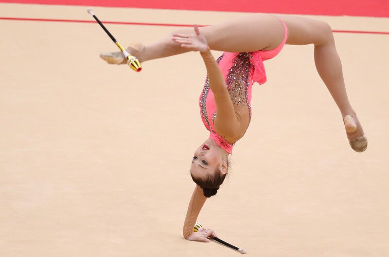 Алина Максименко на Олимпиаде