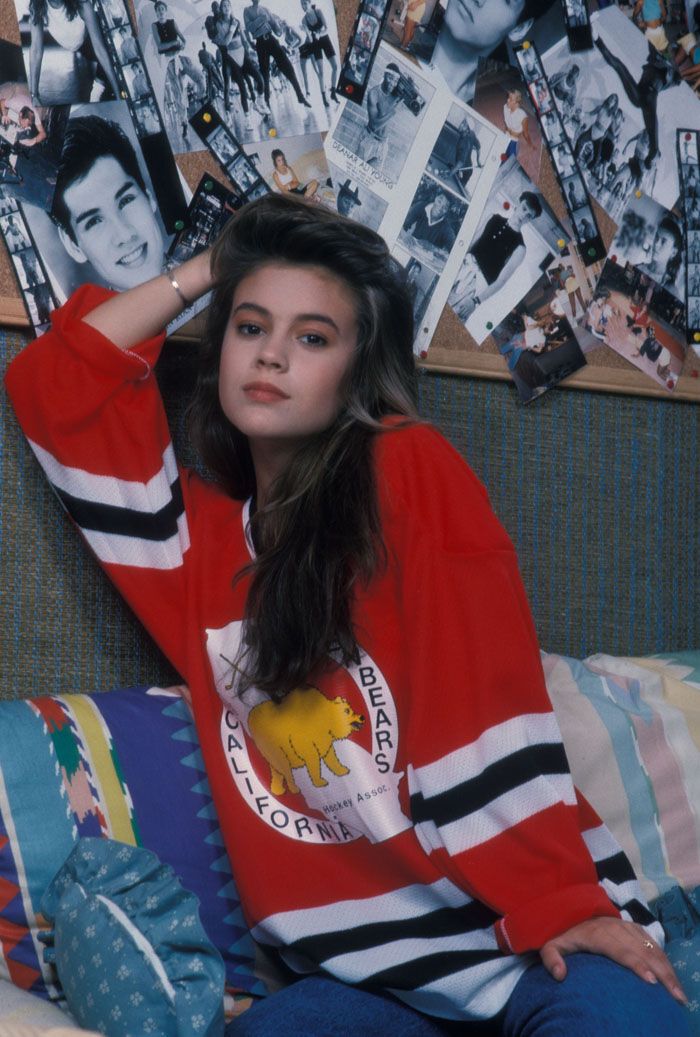 Совсем юная Алисса Милано: год 1988 