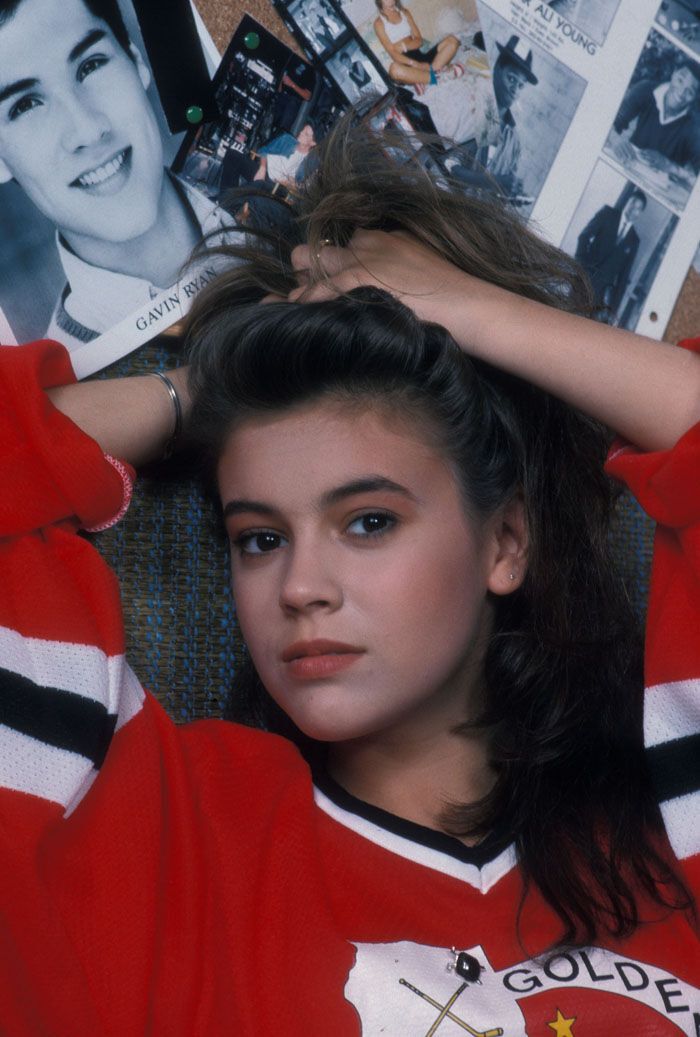 Совсем юная Алисса Милано: год 1988 