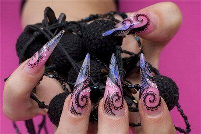 Звездный маникюр: Бейонсе носит фото мужа на ногте. Фото