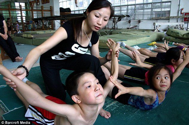 Китайских спортсменов с детства учат побеждать американцев
