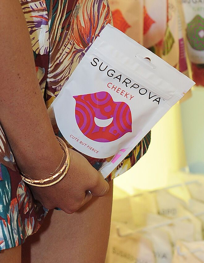 Шараповой пришлось трижды переодеваться. Фото