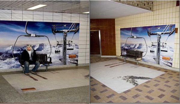 Реклама из киевского подземелья