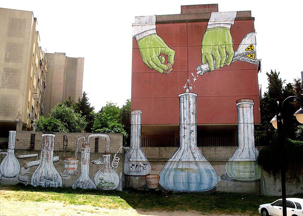 Лучшие работы жанра стрит-арт за август