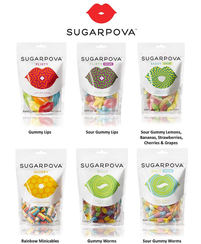 Шарапова примеряла сладкие губы. Фото