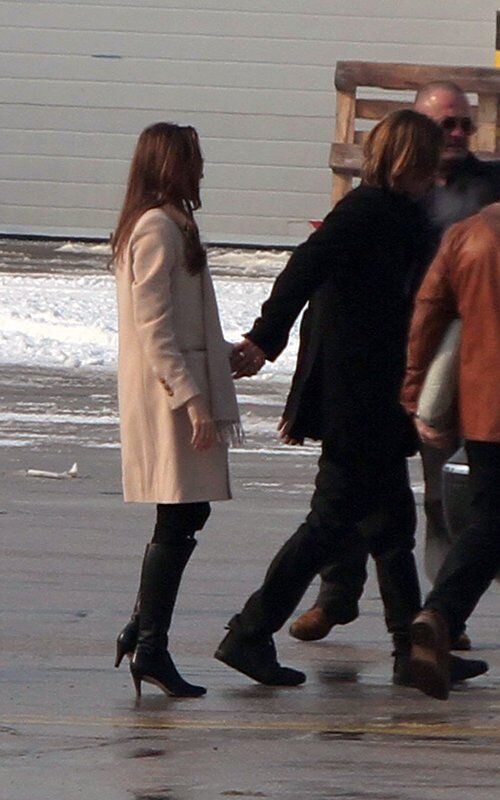 Джоли и Питт замечены во Франции. Фото