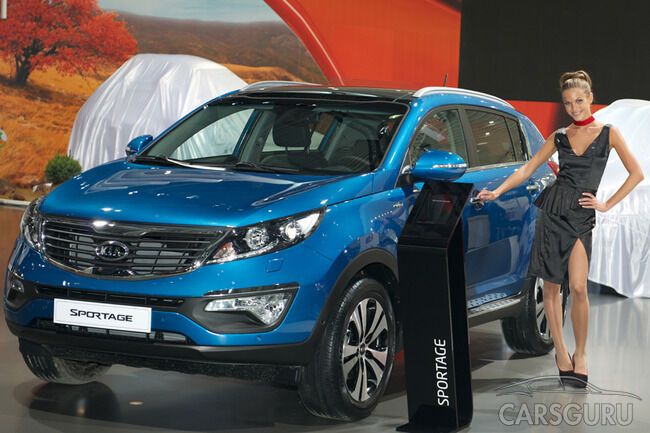 Самые красивые девушки Московского автосалона. Фото 