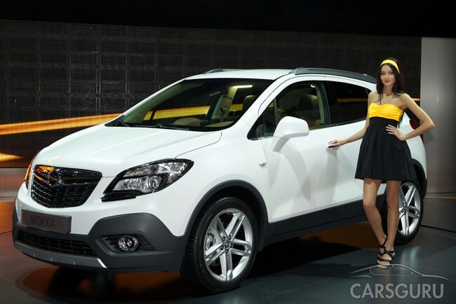 Самые красивые девушки Московского автосалона. Фото 