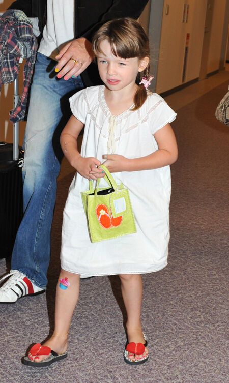 Дочь Милы Йовович - ее копия. Фото