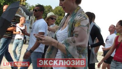 Мадонна вместо репетиции пошла на экскурсию по Киеву