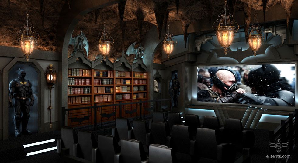 Объявлена цена кинотеатра в стиле убежища Бэтмена