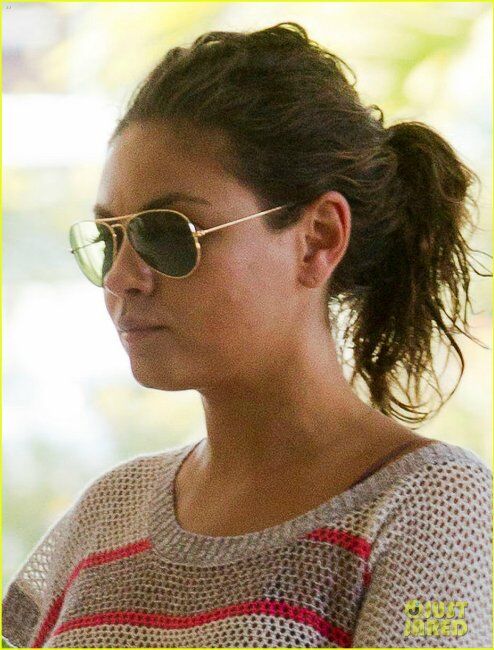 Кунис и Катчер прощаются с отдыхом. Фото