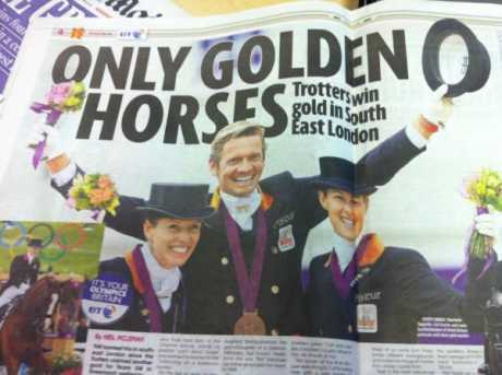 Британские газеты перепутали собственных медалистов