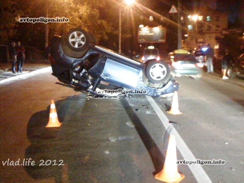 ДТП в Киеве: BMW на 25 метров отбросил Toyota RAV4. Фото  