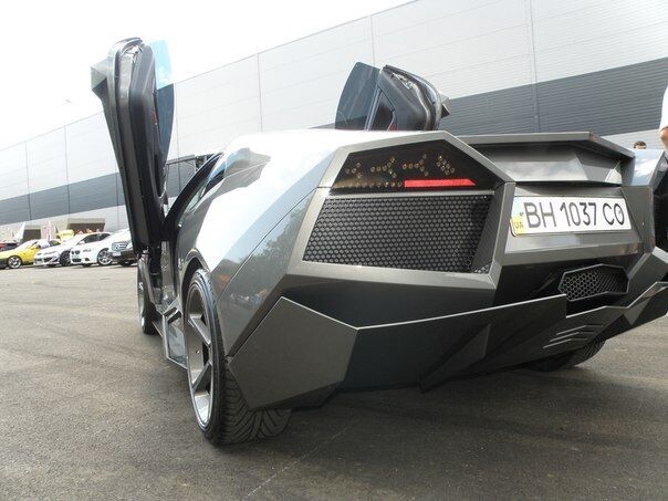 Одессит переделал "Мицубиси" в "Ламборгини". Фото