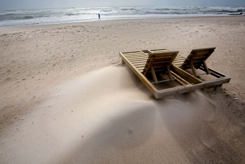 Последствия тропического шторма "Айзек"