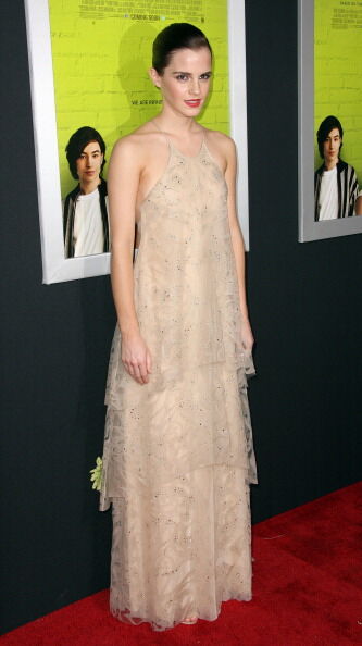 Откровенное платье Гермионы на красной дорожке 