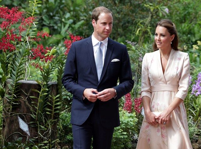 Принц Уильям и Кейт посетили Сингапур. Фото