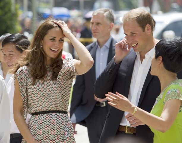 Принц Уильям и Кейт встретились с детьми. Фото