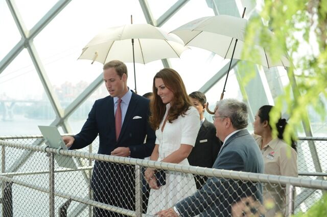 Принц Уильям и Кейт встретились с детьми. Фото