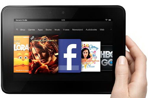 Начались продажи планшета Amazon Kindle Fire HD