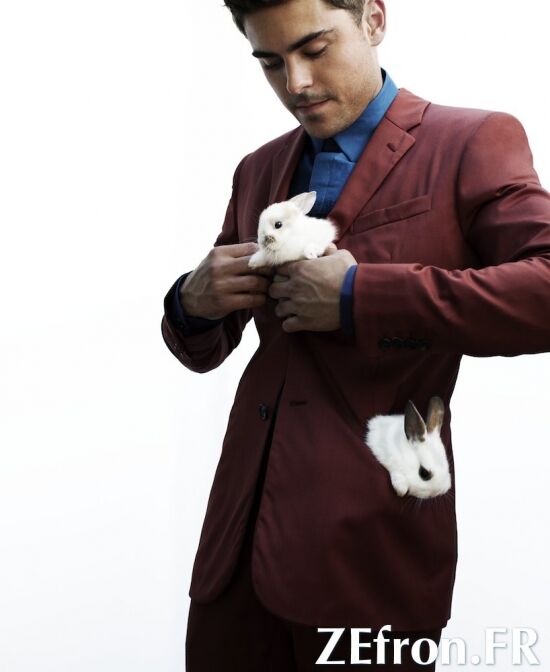 Зак Эфрон, ежик, рысь, лиса, змея и кролики 