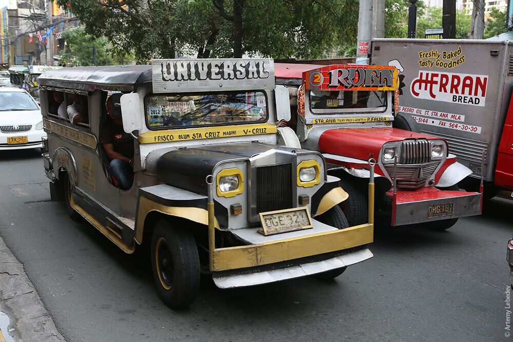 Джипни - транспорт на Филиппинах