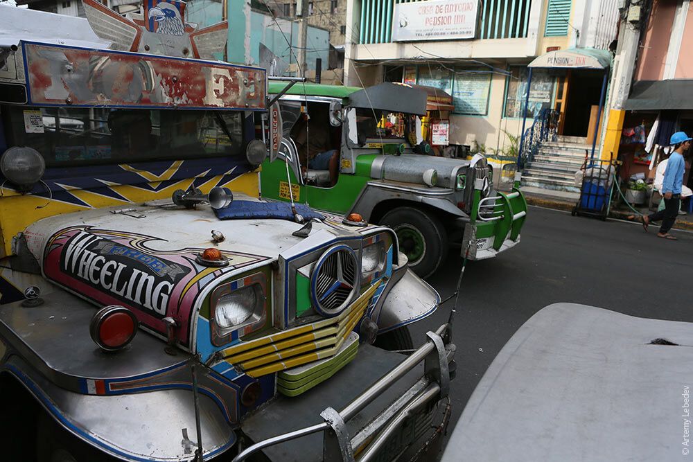 Джипни - транспорт на Филиппинах