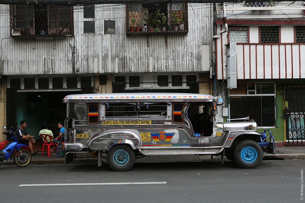 Джипни - транспорт на Филиппинах