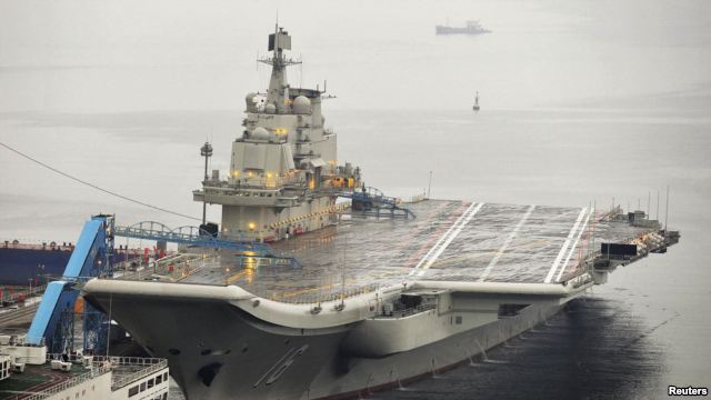 У ВМС Китая появился первый авианосец, бывший украинский "Варяг"