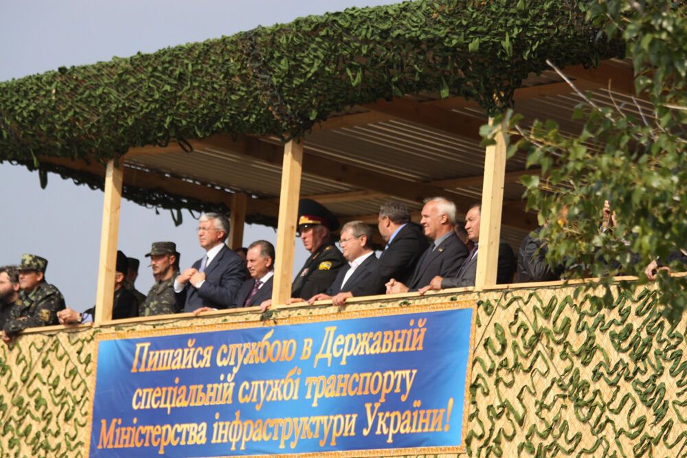 Навчання військ Мінінфраструктури і Міноборони