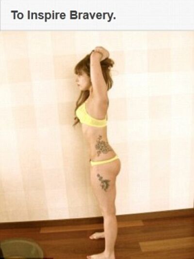 Гага похвасталась новым телом. Фото