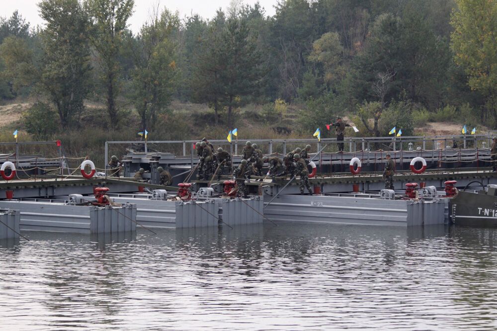 Навчання військ Мінінфраструктури і Міноборони