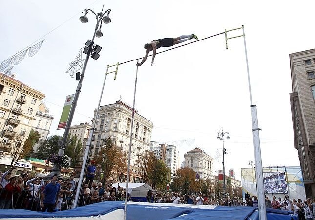 Победителем "Прыжков на Майдане" стал украинец