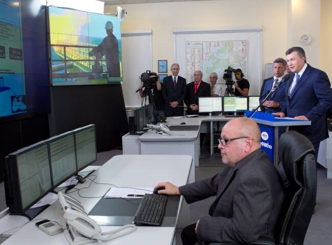 Президент запустив газ з Одеського родовища