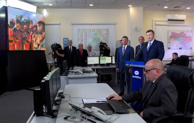 Президент запустив газ з Одеського родовища