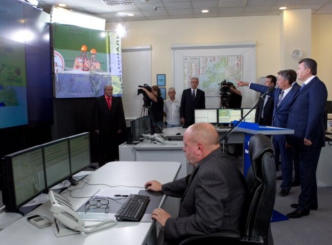 Президент запустив газ з Одеського родовища