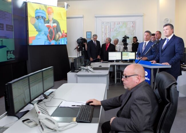 Президент запустив газ з Одеського родовища