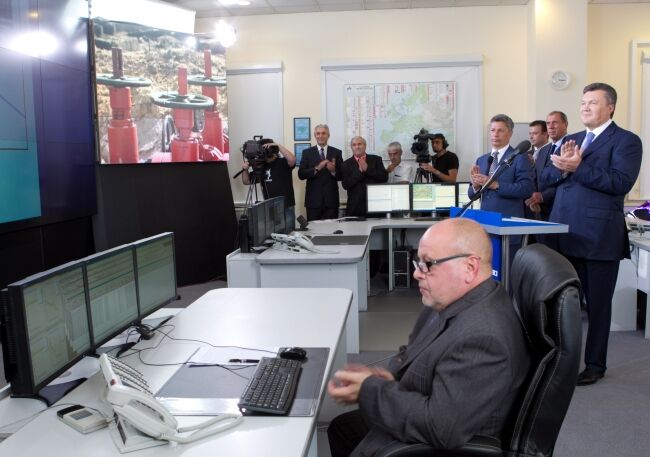 Президент запустив газ з Одеського родовища