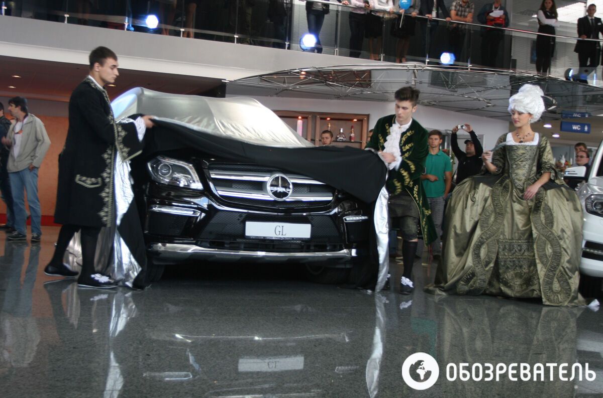 Мерседес в Киеве презентовал новинки 