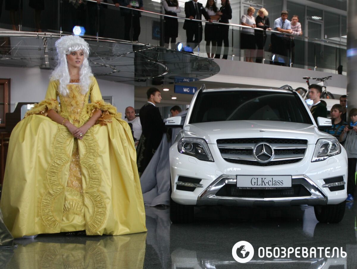 Мерседес в Киеве презентовал новинки 