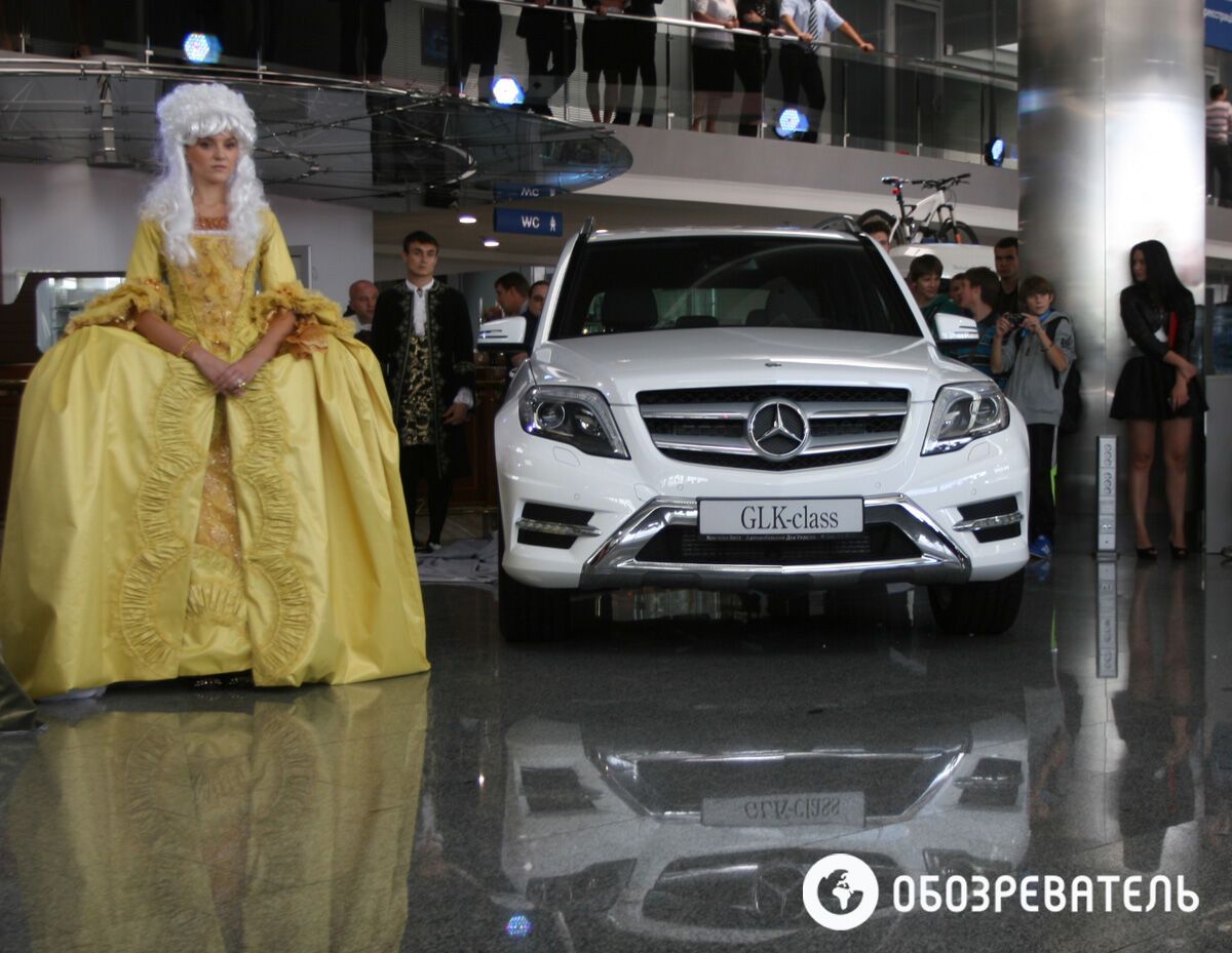 Мерседес в Киеве презентовал новинки 