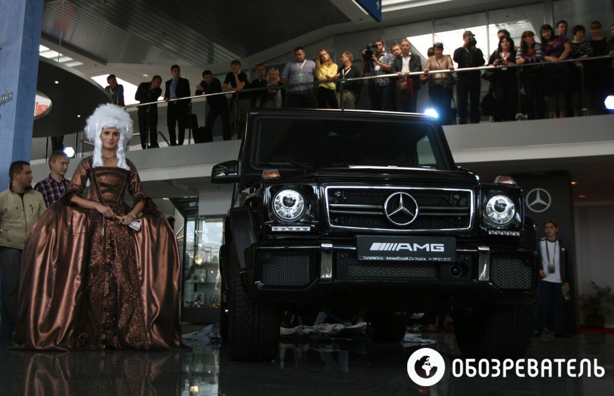 Мерседес в Киеве презентовал новинки 