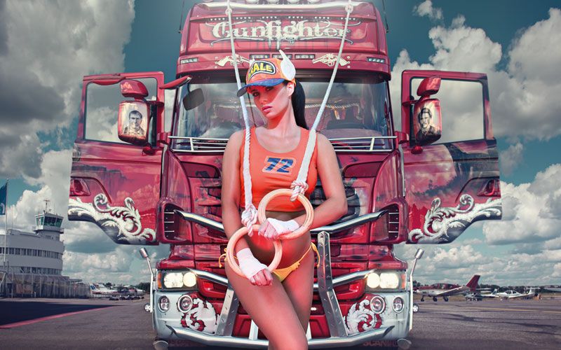 Откровенный автокалендарь Мисс Тюнинг-2013. Фото   